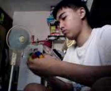 15.27 solve with imaginary stackmat