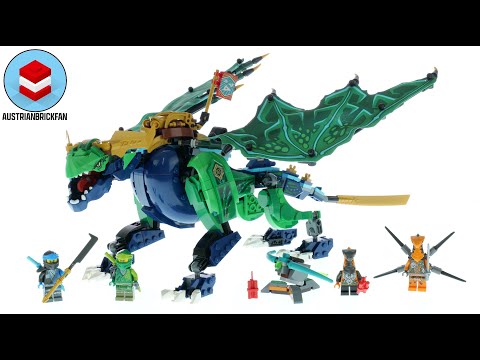 LEGO Ninjago 71766 Lloyd's Legendary Dragon - LEGO Speed Build Review