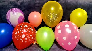 FUN 2021 HAPPY NEW YEAR BALLOONS POP PART 7