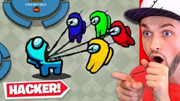*NEW* IMPOSTER HACKER in Among Us! (CRAZY Hacks)