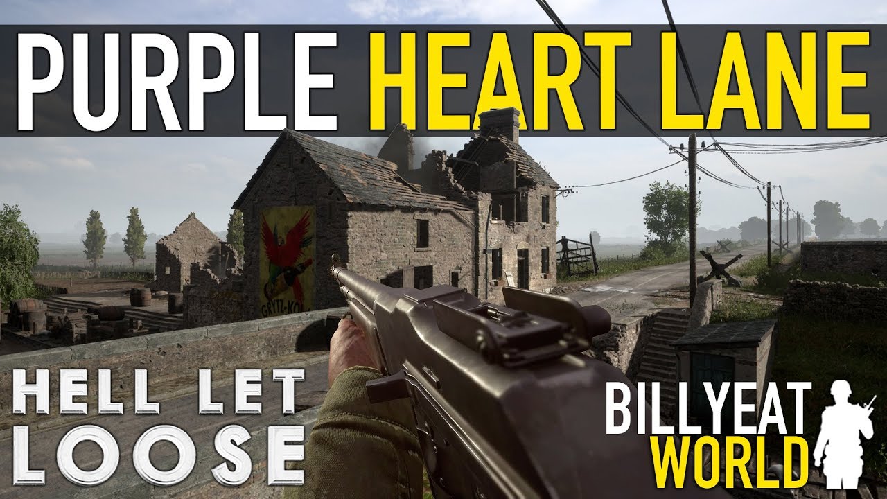 New Map: 'PURPLE HEART LANE' - First Details | HELL LET LOOSE New Map: 'PURPLE HEART LANE' - First Details | HELL LET LOOSE