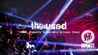 The Used - Shine (Live from Rdio Presents Vulnerable Release Show)