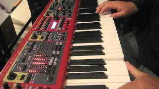 Nord Stage 2 Demo, Improvisation By David Beebee