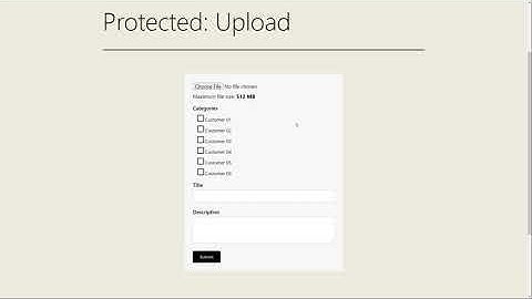 Available Design File Upload Portal Demo