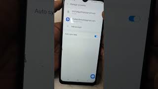 how to remove gmail account from samsung a12 ⚡ samsung mobile se gmail kaise hataye #shorts#ytshorts