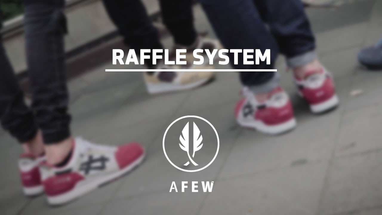 afew store raffle