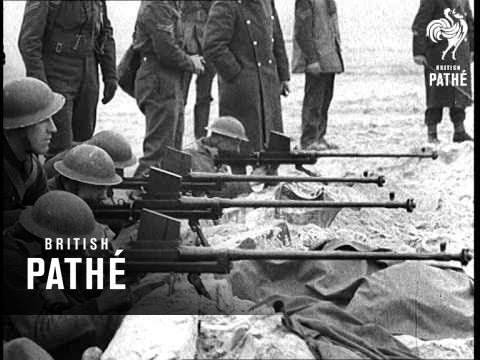 Anti-Tank Rifle Practise (1940)