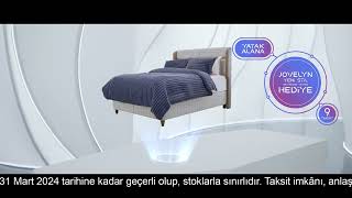 BAMBİ YATAK / JOVELYN YENİ STİL NEVRESİM TAKIMI HEDİYE KAMPANYASI Resimi