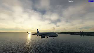 JetBlue A320neo Landing in SXM (MSFS2020) [BUTTER]