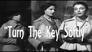 Kathleen Harrison,Yvonne Mitchell Terence Morgan & Joan Collins in - Turn The Key Softly 1953