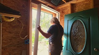 Building our First Cabin | Part 9: Door + Window