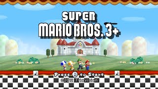 Super Mario Bros 3+ Wii Worlds 19 Full Game 100%