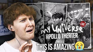 THIS IS AMAZING! (Coldplay X BTS - My Universe (Live at the Apollo Theater) | Reaction)