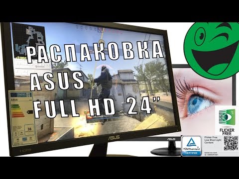 Обзор FULL HD монитор Asus 24" из Rozetka