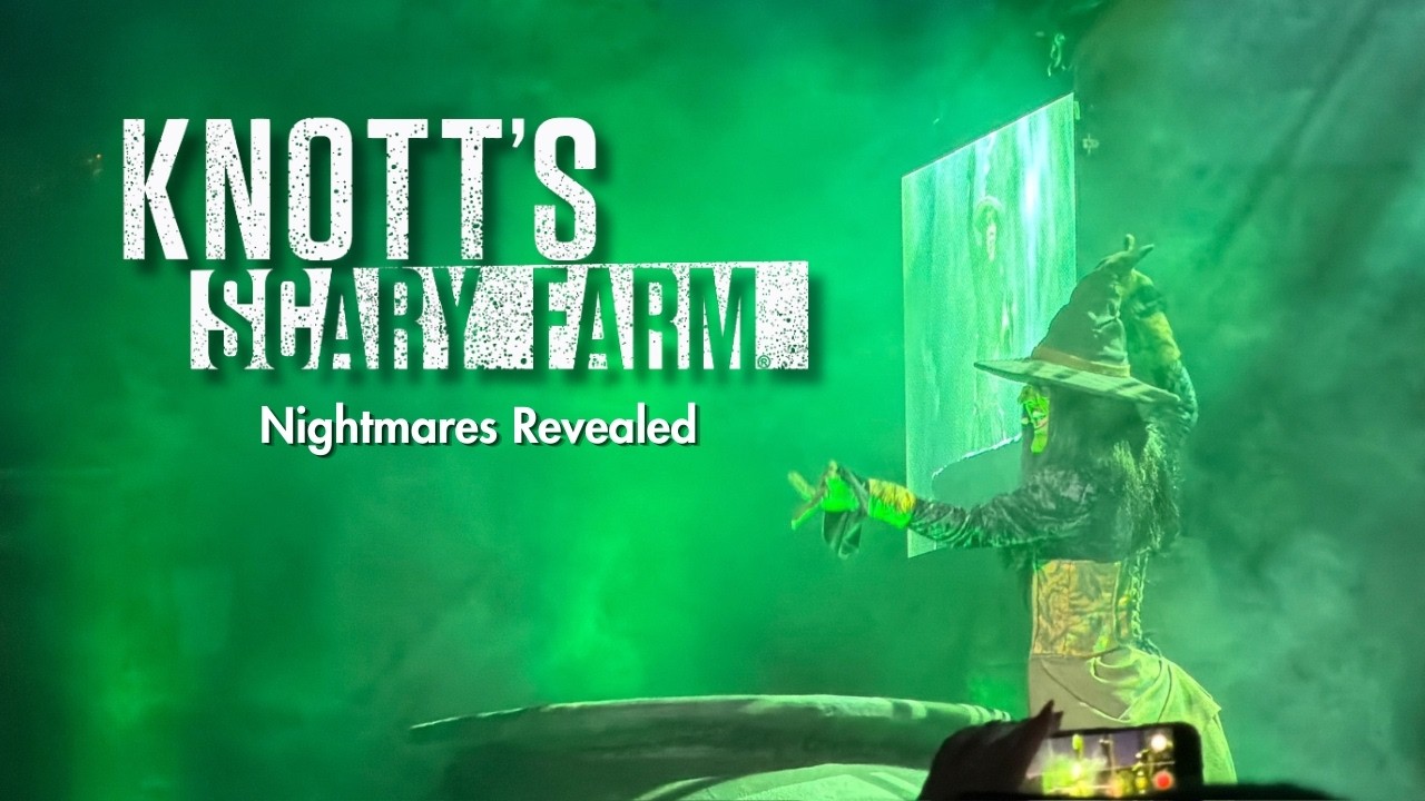 Knott's Scary Farm Nightmares Revealed | New Mazes, Shows & Food Announcements 4K ππ§ββοΈπ»