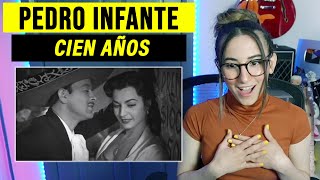 EXTRANJERA REACCIONA a PEDRO INFANTE  Cien Años