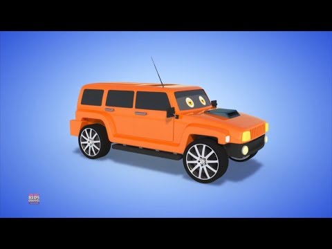 hummer | hình thành và sử dụng | video xe | Formation And Use | Kids Vehicle Video | Toy Vehicles