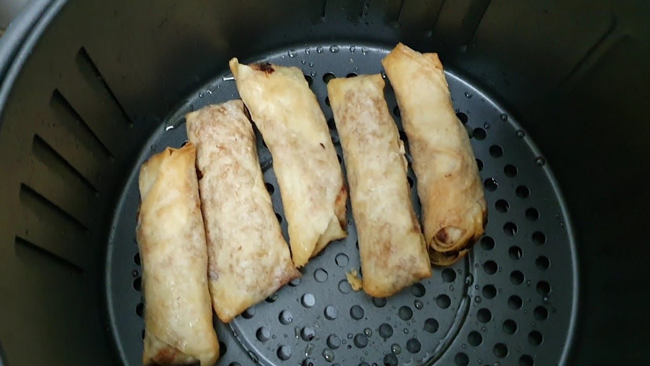 Noon east Mechanical air fryer (frying spring rolls)