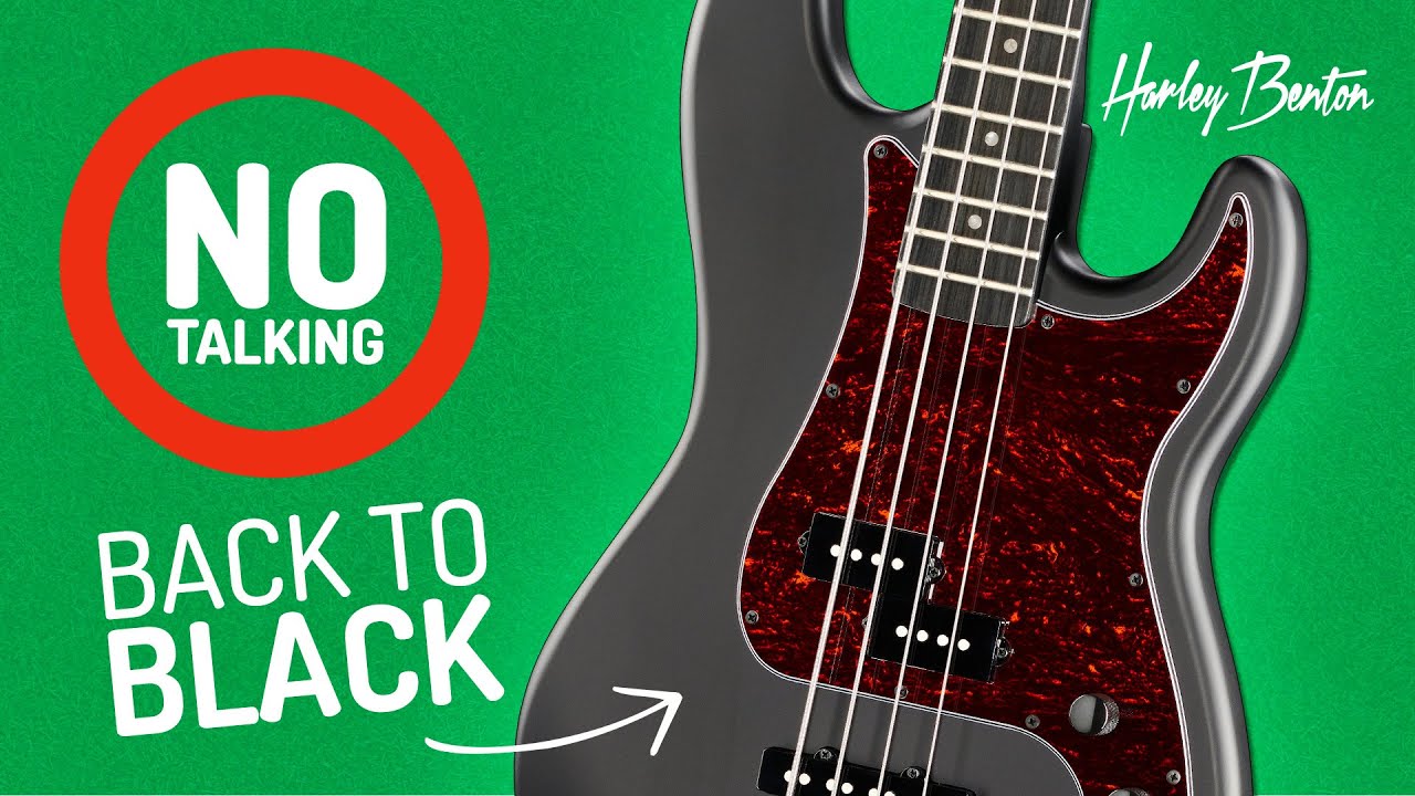 Harley Benton - No Talking - PB-20 SBK - Just Playing