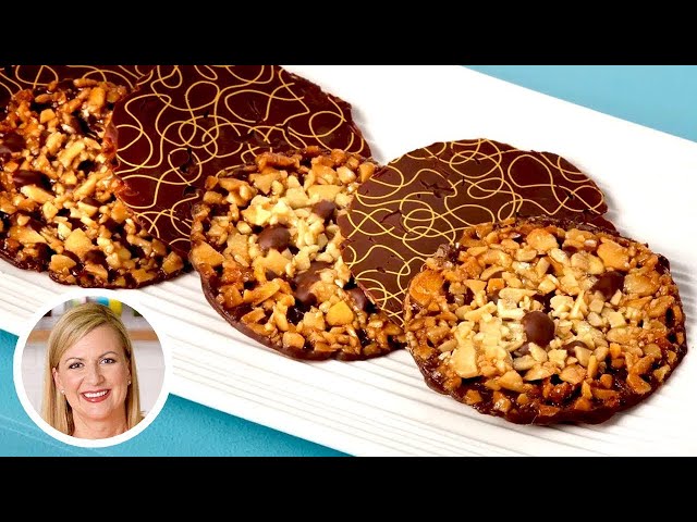 Anna Bakes CLASSIC Florentine Cookies!