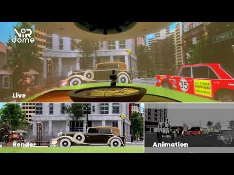 Mercedes-Benz 360° Immersive Projection Show | Saudi Arabia