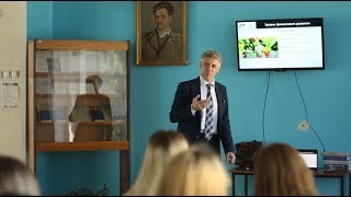 Всеволод Мишурин (ЦБТ-Днепр) рассказал студентам, как достичь успеха