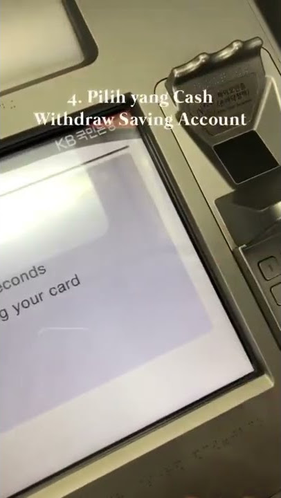 TUTORIAL TARIK UANG DI ATM KOREA 🇰🇷 WAJIB TAU!