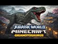 Giganotosaurusse greifen das Dorf an… dann kommt der D-REX! Minecraft Jurassic World