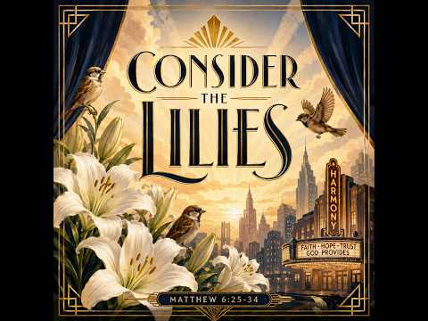 Consider the Lilies | Matthew 6 Bible Song | 1930s Symphonic Jazz Gospel