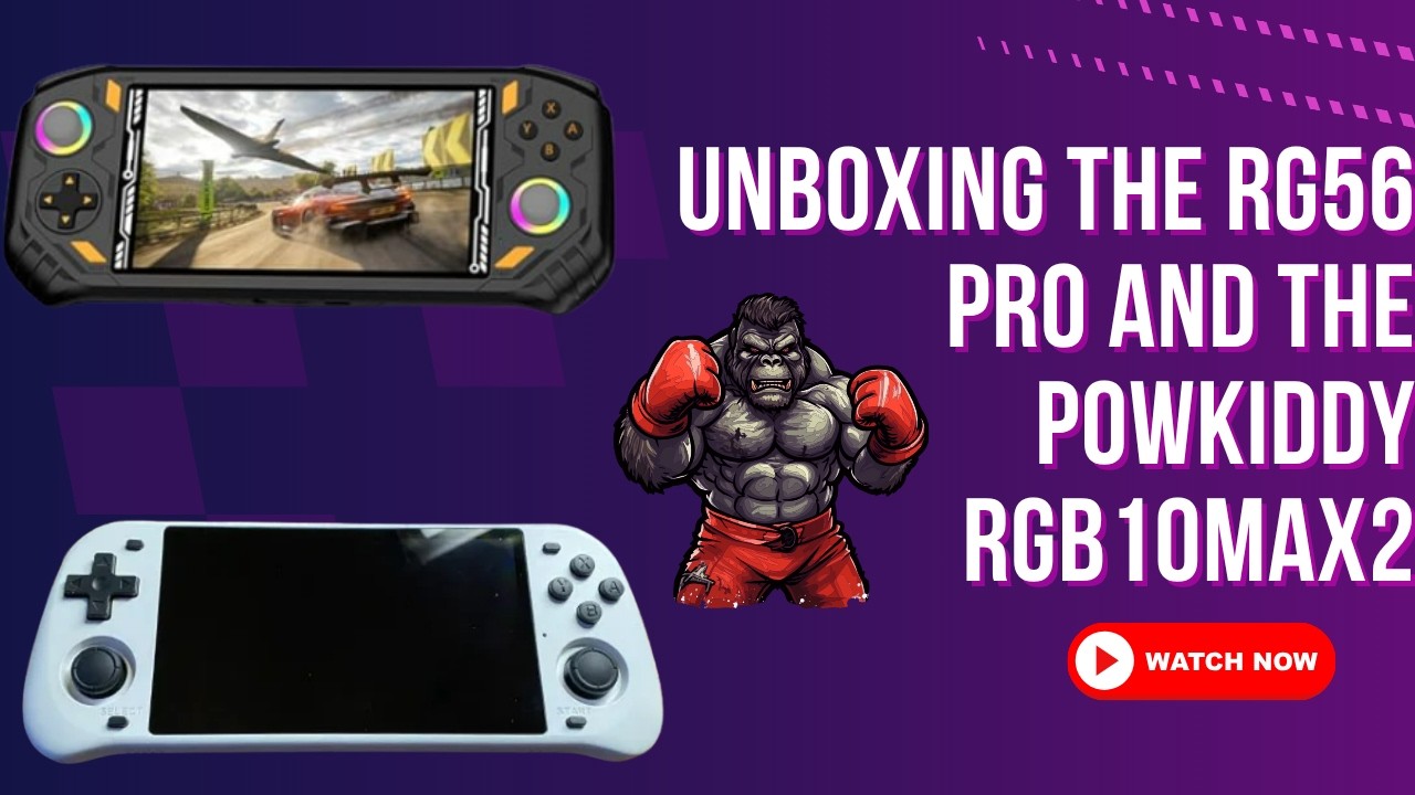 UNBOXING THE RG56 PRO AND THE POWKIDDY RGB10MAX2 - YouTube