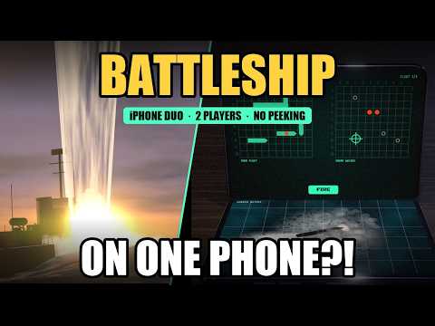 Video thumbnail: DEPTH CHARGE: one-phone Battleship across the fold