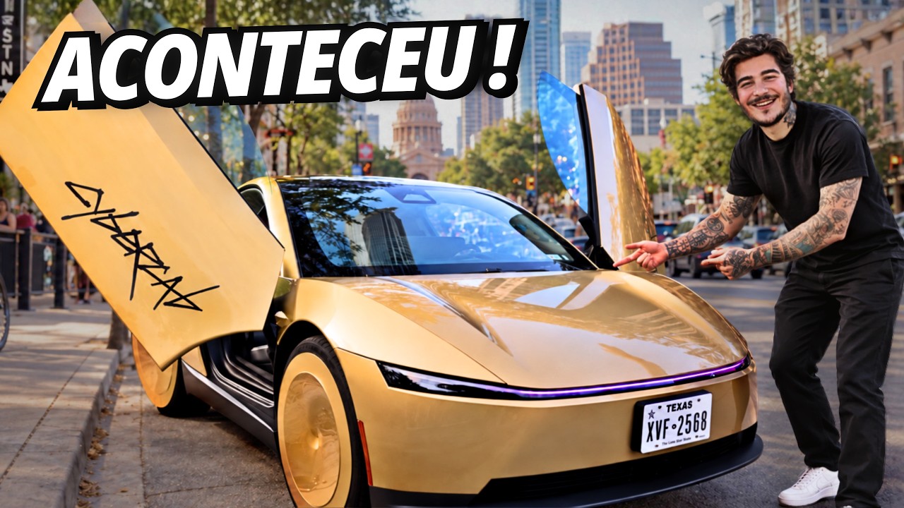 Andei no CYBERCAB nos EUA! (Dá pra GANHAR DINHEIRO?)