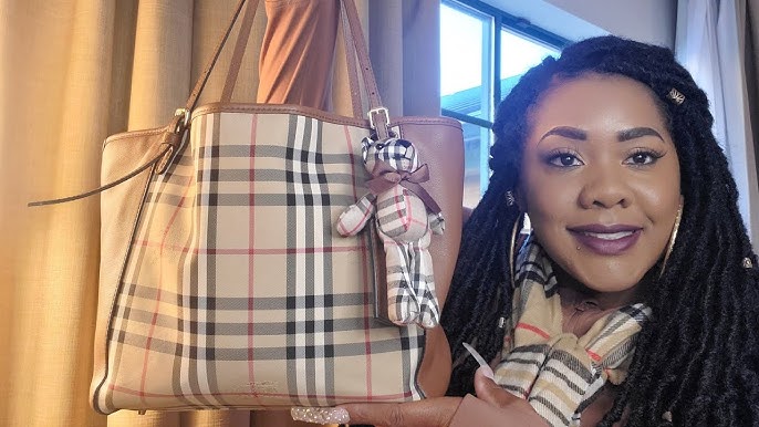 What's in my BURBERRY BOSTON BAG! #whatsinmybag 