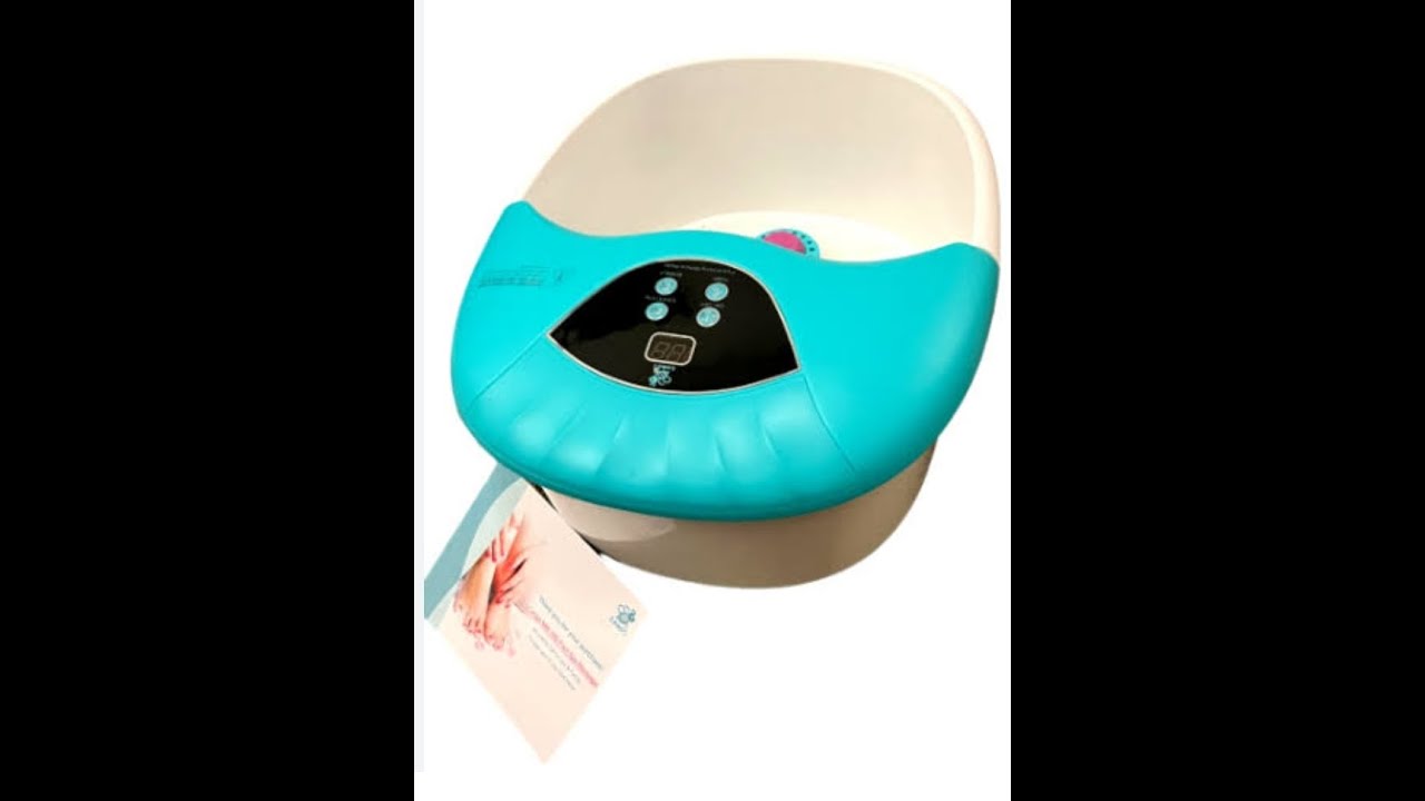 Foot spa bath massager review YouTube