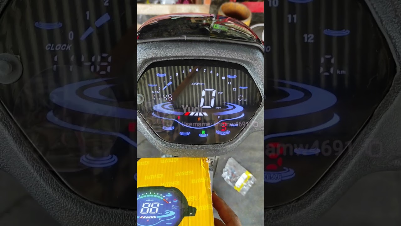 speedometer digital supra 100 