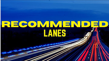 2ND OFFICER -RECOMMENDED LANES