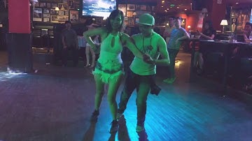 Hanoi Zouk Group - Linh Zeus & Tam Tran zouk hiphop 29.5.2017