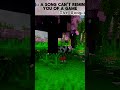 A song can't remind you of a game. The song:#minecraft #minecraftedit