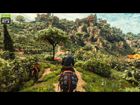 The Witcher 3: Next-Gen Update - RAY TRACING Graphics - Ultra Settings Gameplay / GeForce RTX 4090