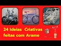 24 Ideias Criativas de Artesanato feito com Arame