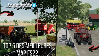 TOP 5 des Meilleures Map sur Farming 22 les Française sont présentes !!! 😎😱
