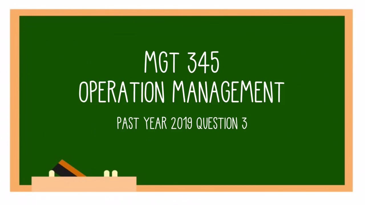 Video assignment Operation Management - YouTube