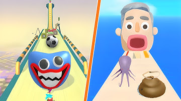 Action Balls Gyrosphere Race 🆚 Sandwich Runner Big Update All Levels Gameplay Walkthrough 4K Ep901