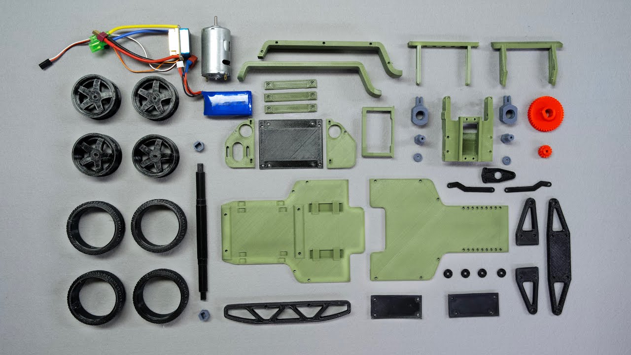 Может ли радиоуправляемая машинка на 3D-принтере двигаться со скоростью 100 км/ч?