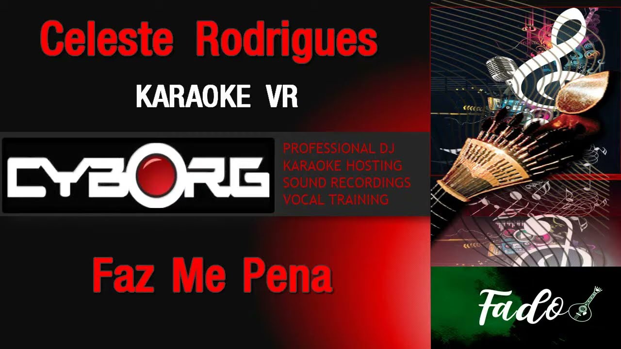 FUA - Celeste Rodrigues - Faz Me Pena KARAOKE VR
