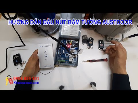 Video Hướng dẫn đấu nút bấm âm tường cho cửa cuốn Austdoor |... - youtube