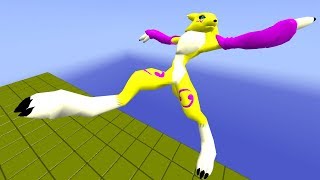 Renamon | Garry's mod ragdolls vol.26