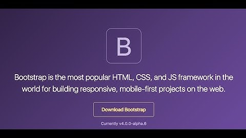 Create A Website With Bootstrap 4 - Part 6