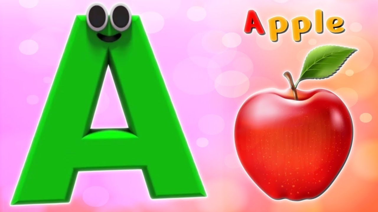 ABC Phonics Song , Toddlers learning video, A for Apple, ABC Song ...