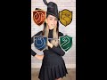 Hogwarts houses as outfits shorts harrypotter